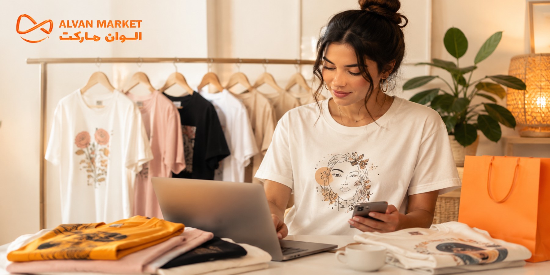 بررسی کیفیت پارچه پنبه‌ای در تیشرت فانتزی زنانه